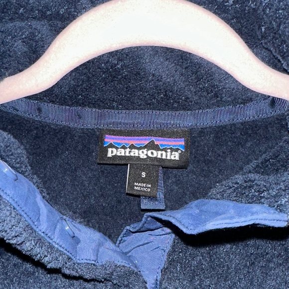 Patagonia Navy Fleece Pullover - Picture 3 of 5